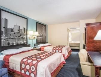 Отель Super 8 By Wyndham Camp Springs/Andrews Afb Dc Area Номер фото